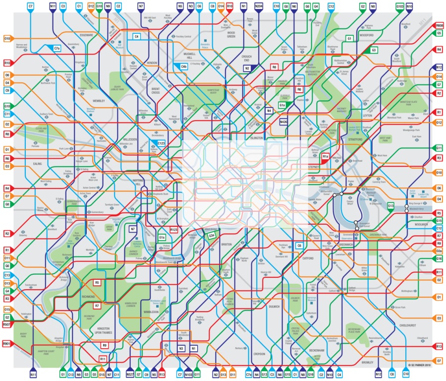 Zaznamenat si Monumentální Nashromáždění london cycle routes map ...